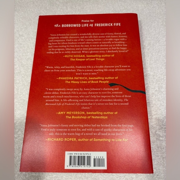 Paperback edition The Borrowed Life Of Frederick Fife by Anna Johnston - Picture 3 of 9
